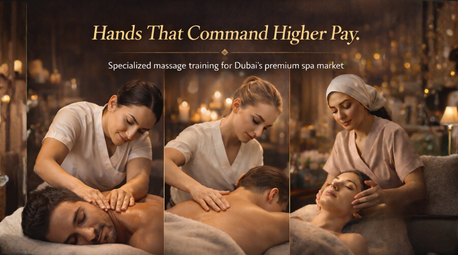 Upgrade Your Hands: The 3 Specialized Massage Short Courses That Guarantee Higher Spa Salaries in Dubai