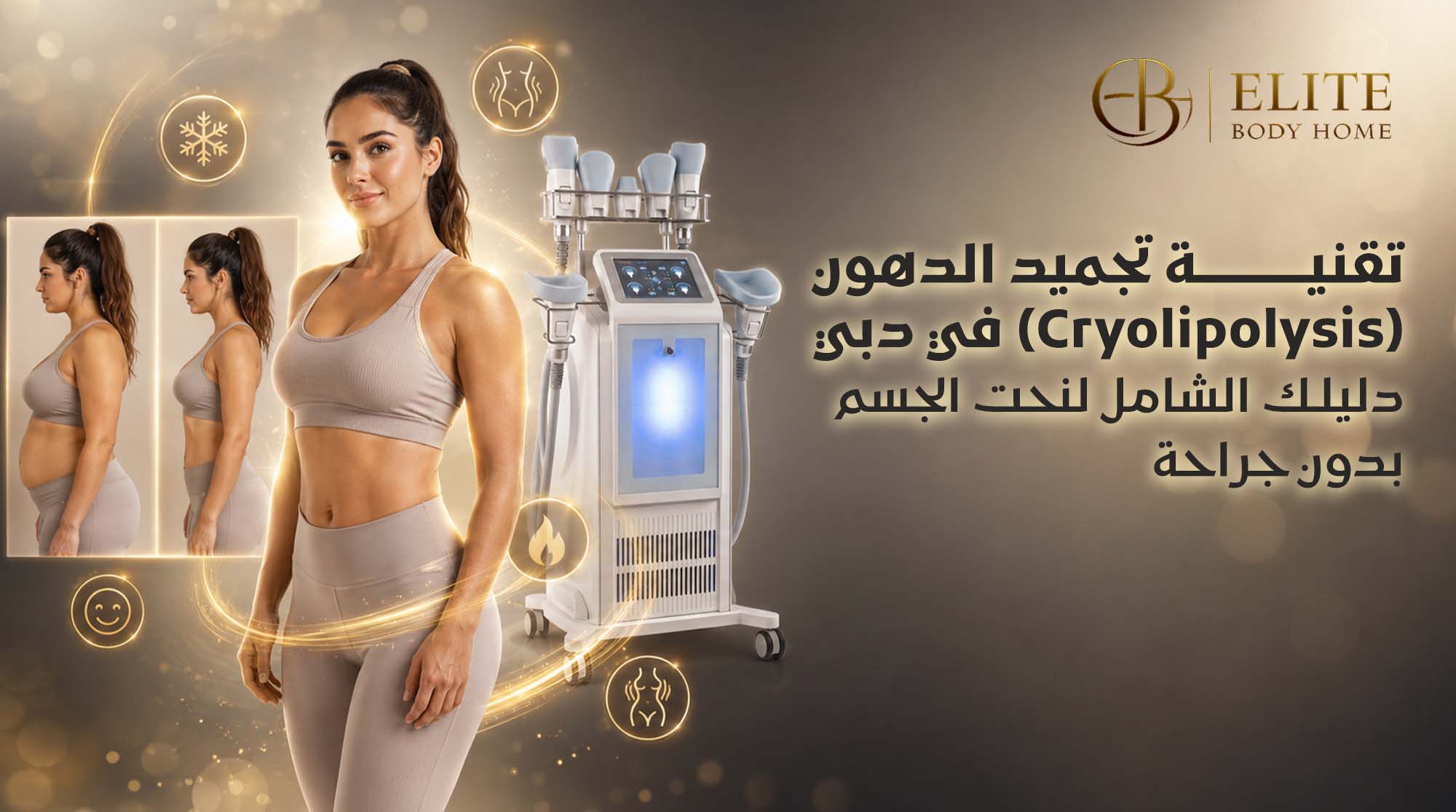تقنية تجميد الدهون (Cryolipolysis) في دبي: دليلك الشامل لنحت الجسم بدون جراحة